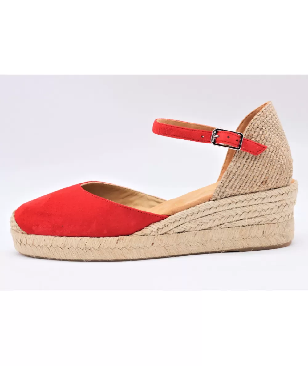 Women unisa Espadrilles- Cisca Velvet