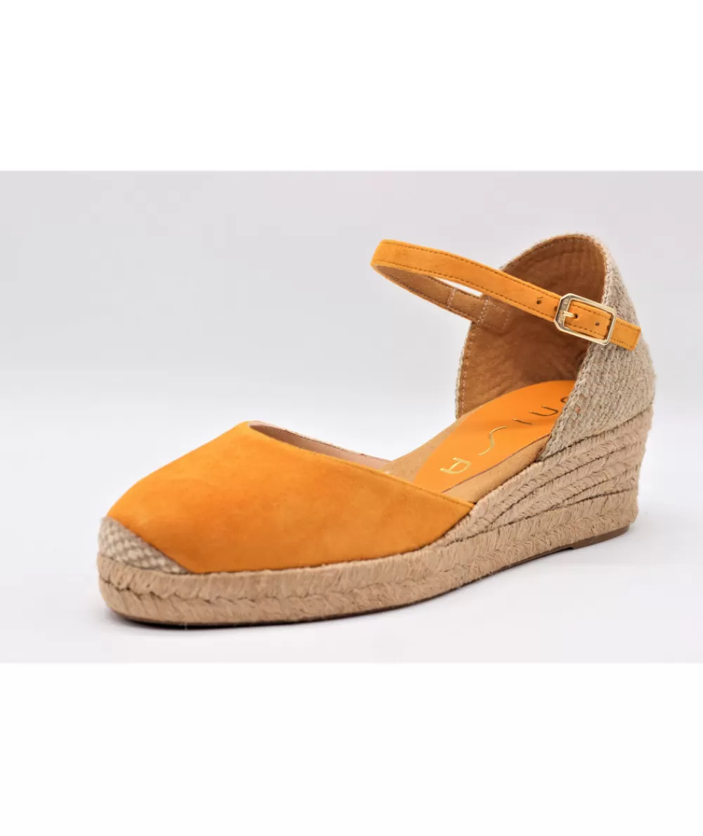 Women unisa Espadrilles- Cisca Velvet Leather