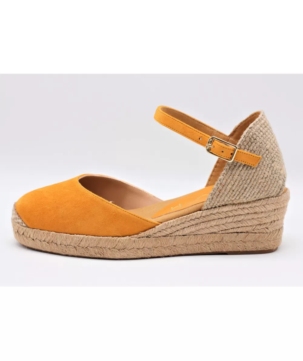 Women unisa Espadrilles- Cisca Velvet Leather